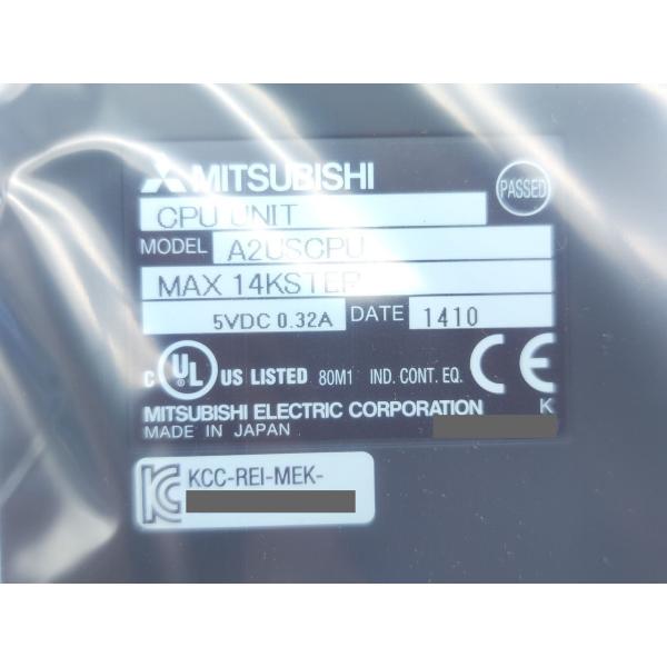 2014年製 新品 三菱 MITSUBISHI A2USCPU
