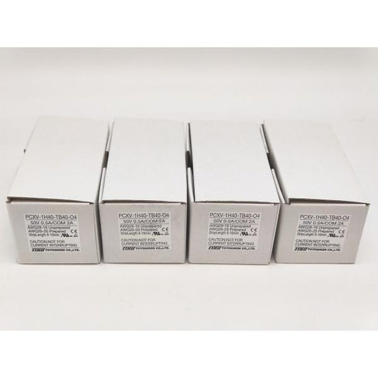 4台セット 新品 東洋技研 TOGI PCXV-1H40-TB40-O4