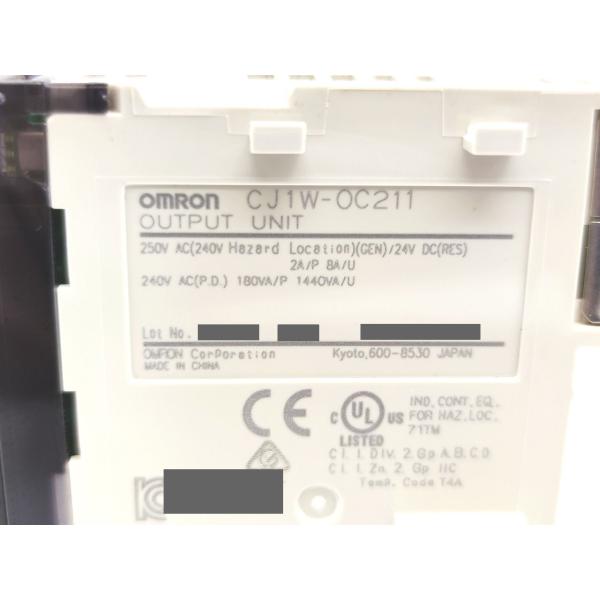 中古 オムロン OMRON CJ1W-OC211 その1