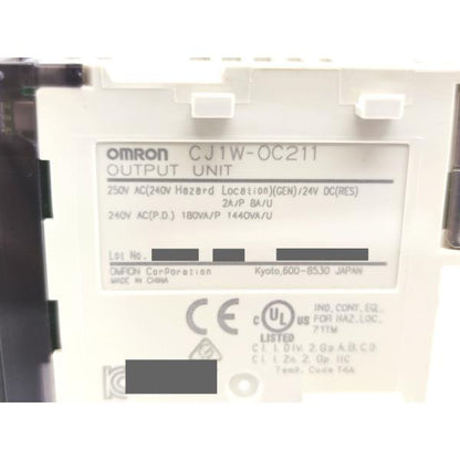 中古 オムロン OMRON CJ1W-OC211 その1