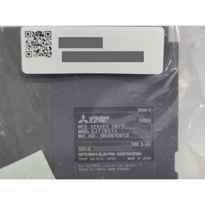 箱なし 未使用 内袋未開封 一部防塵シールはがれあり 三菱 シーケンサ QJ71WS96 シーケンサー