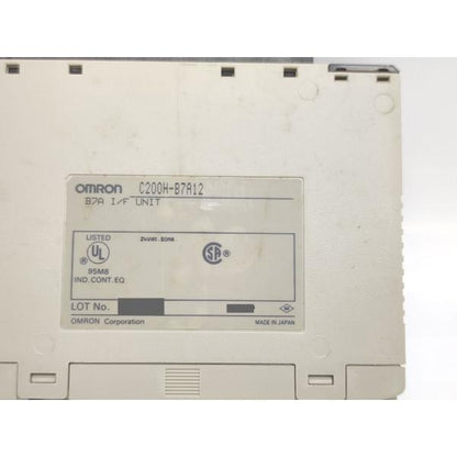 汚れ 中古 オムロン OMRON C200H-B7A12