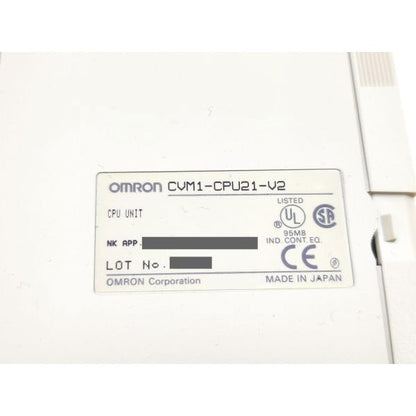 ジャンク 破損あり オムロン OMRON CVM1-CPU21-V2