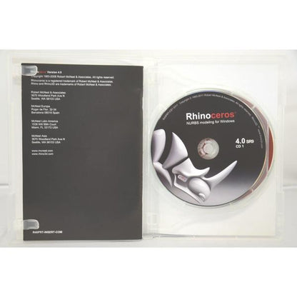Rhinoceros Version4.0 Educational for Windows ライノセラス 3次元モデリングツール