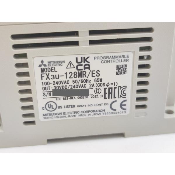 いたみあり 中古 三菱 MITSUBISHI FX3U-128MR/ES
