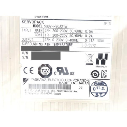 箱いたみあり 新品 オムロン OMRON SGDV-R90A21A