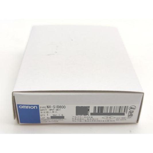 箱汚れあり 新品 オムロン OMRON NX-SID800 Ver.1.0