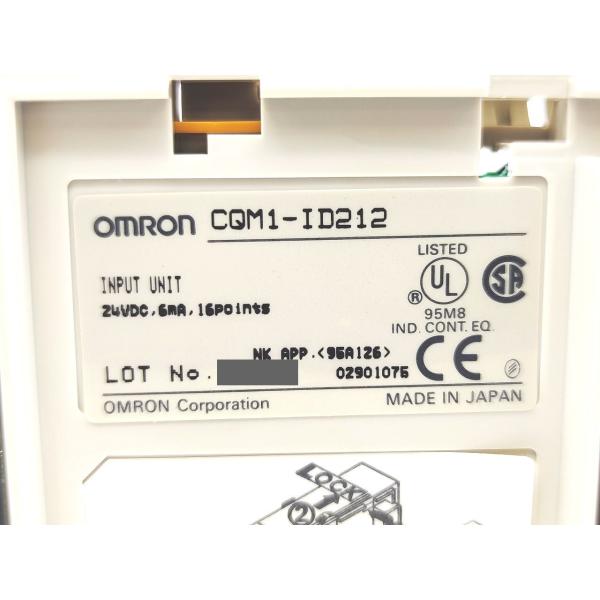 箱いたみあり 中古か未使用か不明 オムロン OMRON CQM1-ID212