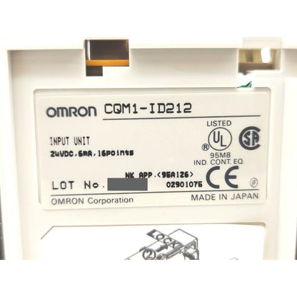 箱いたみあり 中古か未使用か不明 オムロン OMRON CQM1-ID212