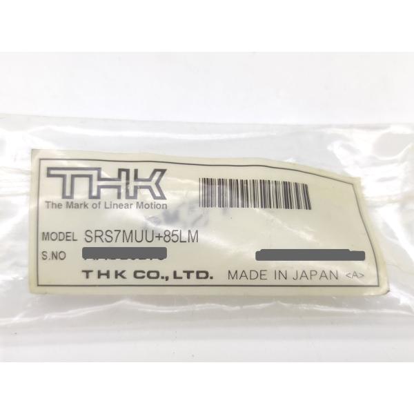 汚れあり 未使用 THK SRS7MUU＋85LM その1