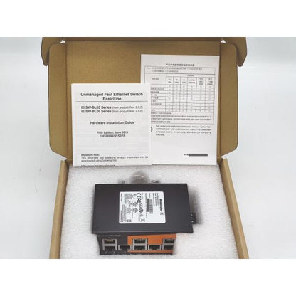 新品  Weidmuller IE-SW-BL08-8TX V2.0.0 その1