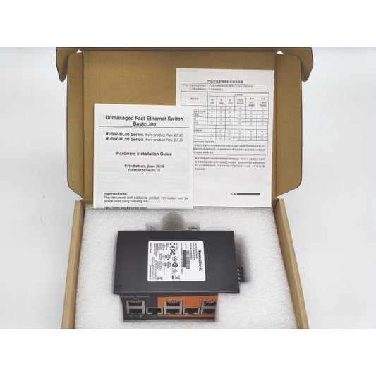 新品  Weidmuller IE-SW-BL08-8TX V2.0.0 その2