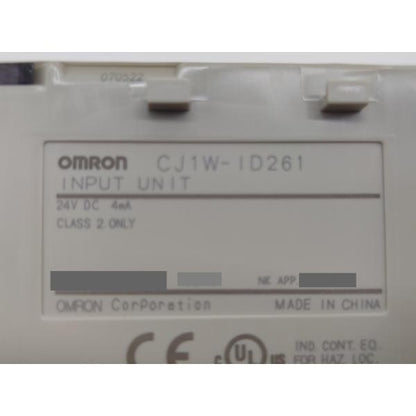 箱開封済み 箱いたみあり 未使用 オムロン OMRON CJ1W-ID261