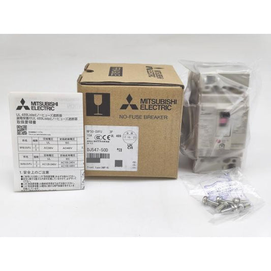 新品 三菱 MITSUBISHI NF50-SVFU 3P 15A AX-1LS