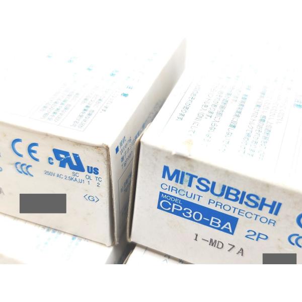 6点セット 箱汚れ・いたみあり 未使用 三菱 MITSUBISHI CP30-BA 2P 1-MD 7A
