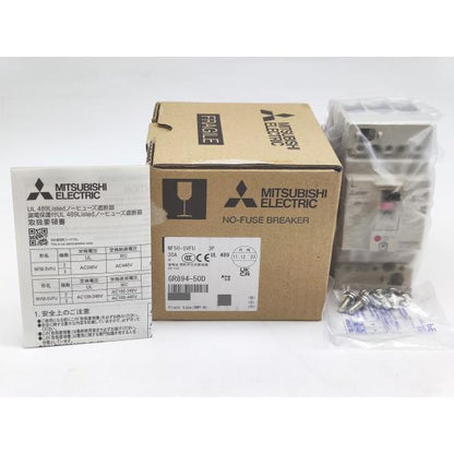 箱いたみあり 新品 三菱 MITSUBISHI NF50-SVFU 3P 30A AX-1LS