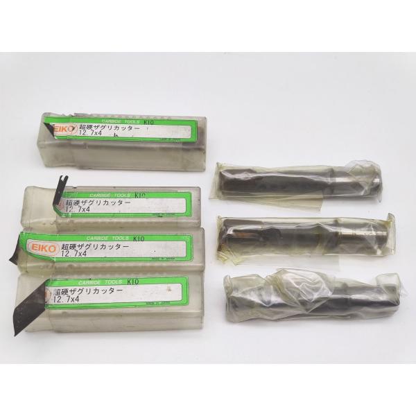 4個セット 中古 栄工舎 超硬ザグリカッター 12.7×4