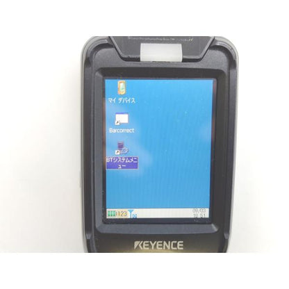 電源とボタンのみ確認済み 中古 キーエンス KEYENCE BT-W250 本体×1 充電器一式 その1