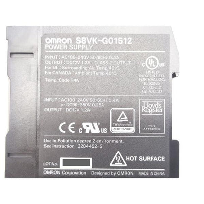 箱汚れあり 新品 オムロン OMRON S8VK-G01512 AC100-240V