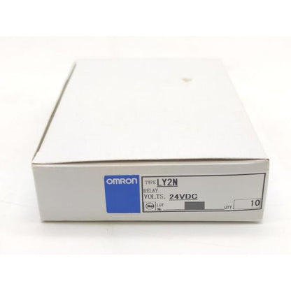 本体10個入り 箱汚れいたみあり 未使用 オムロン OMRON LY2N 24VDC
