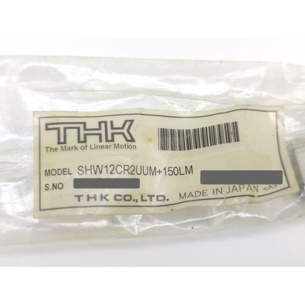 汚れあり 未使用 THK SHW12CR2UUM＋150LM その2