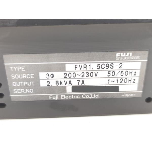 傷みあり 中古 富士電機 Fuji FVR1.5C9S-2