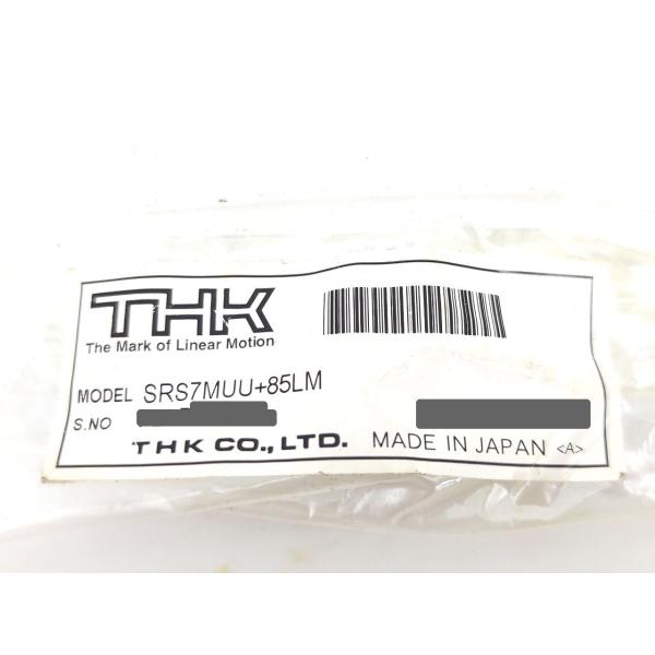 汚れあり 未使用 THK SRS7MUU＋85LM その3