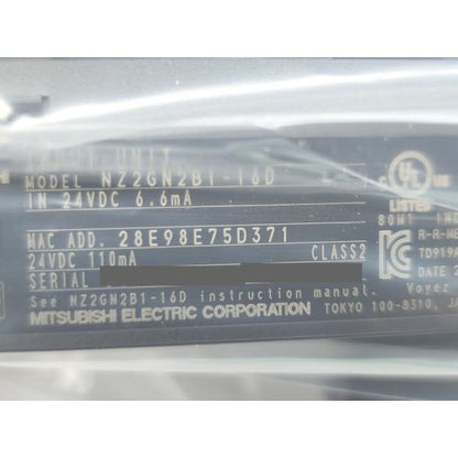 2023年製 新品 三菱 MITSUBISHI NZ2GN2B1-16D その1