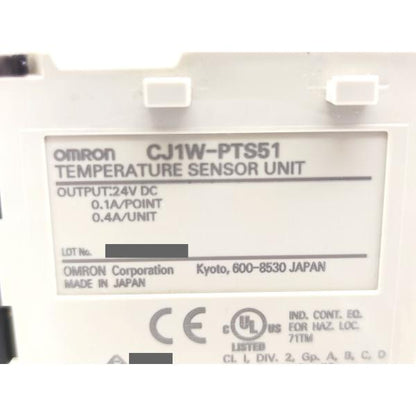 中古 オムロン OMRON CJ1W-PTS51
