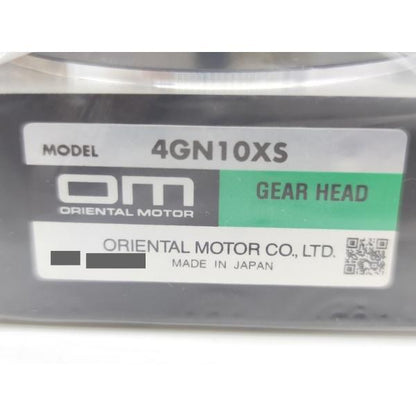 未使用 オリエンタルモーター Orientalmotor 4GN10XS