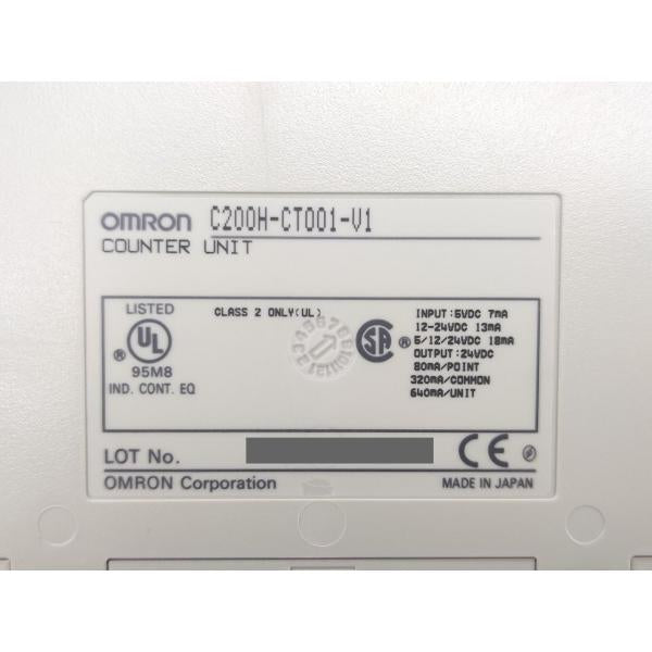 箱汚れマジック書込あり 開封済み 未使用 オムロン OMRON C200H-CT001-V1