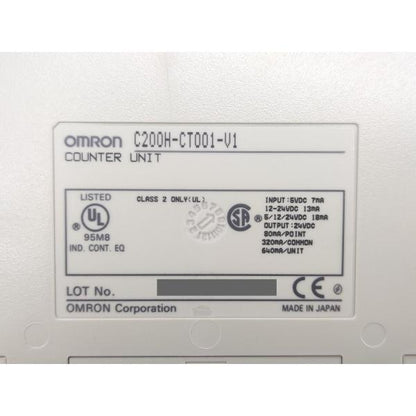 箱汚れマジック書込あり 開封済み 未使用 オムロン OMRON C200H-CT001-V1