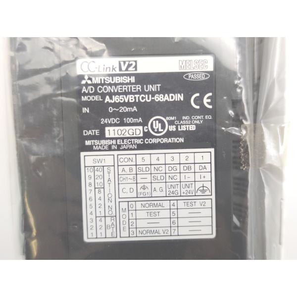 箱いたみあり 2011年製 新品 三菱 MITSUBISHI AJ65VBTCU-68ADIN