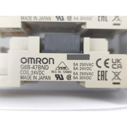 本体×10点セット 箱いたみあり 未使用 オムロン OMRON G6B-47BND