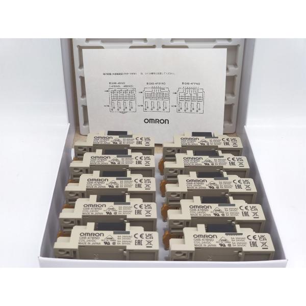 本体×10点セット 箱いたみあり 未使用 オムロン OMRON G6B-47BND