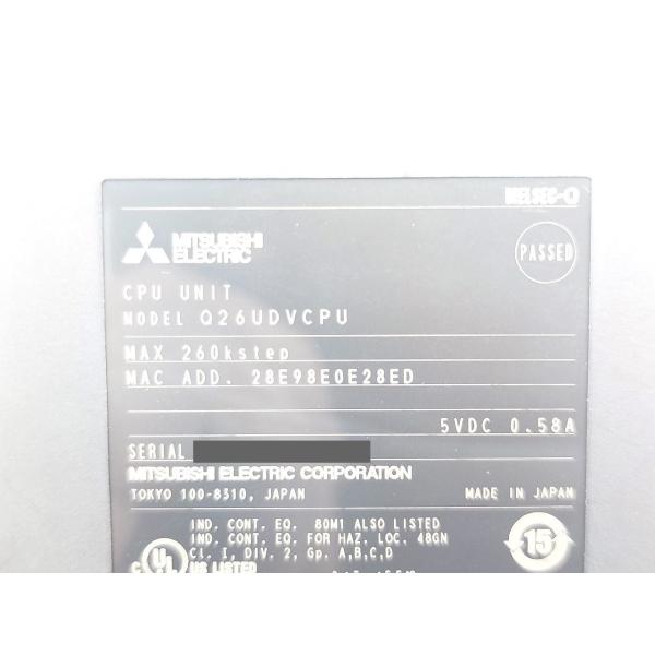 中古 三菱 MITSUBISHI Q26UDVCPU その3