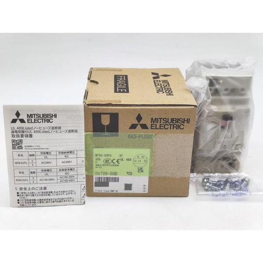 箱テープいたみあり 新品 三菱 MITSUBISHI NF50-SVFU 3P 30A AX-1LS