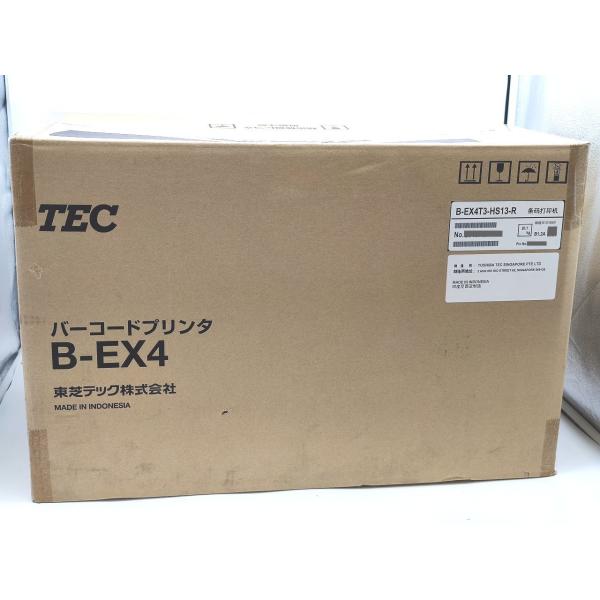 箱汚れいたみあり 新品 東芝テック バーコードプリンタ B-EX4T3-HS13-R
