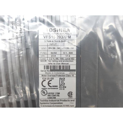 箱マジック書込いたみあり 未使用 TOSHIBA 東芝 VFS15-2037PM その2