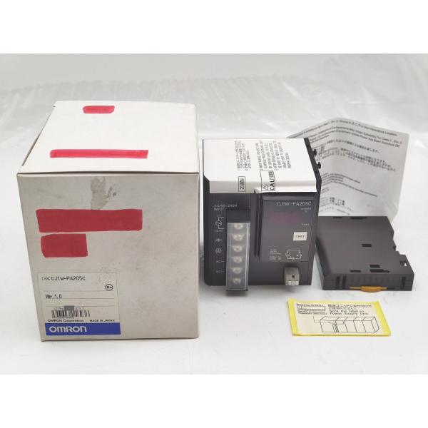 箱汚れいたみあり 本体シールやぶれ 未使用 オムロン OMRON CJ1W-PA205C Ver.1.0