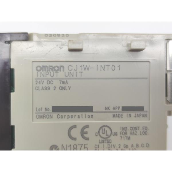 中古 オムロン OMRON CJ1W-INT01