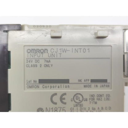 中古 オムロン OMRON CJ1W-INT01