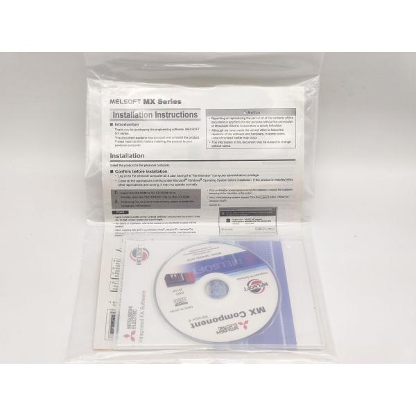 箱なし 未使用 三菱 MITSUBISHI SW4DNC-ACT-E Ver.4 その1