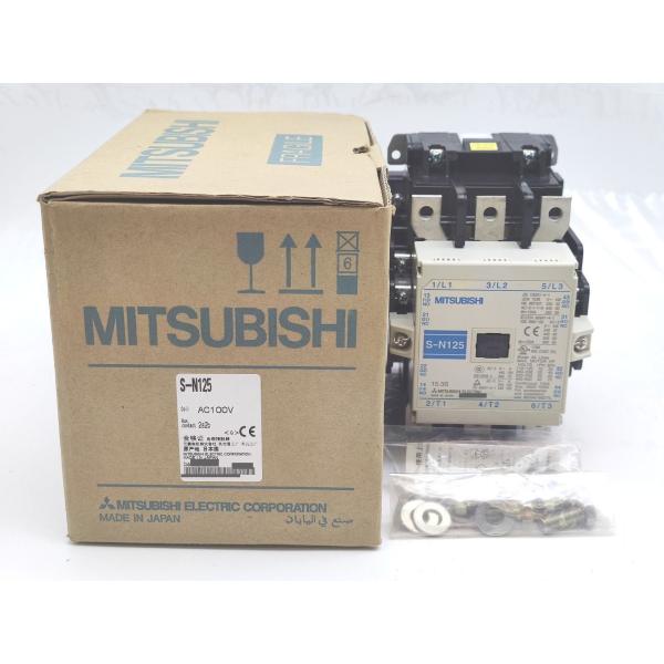 箱いたみあり 未使用 三菱 MITSUBISHI S-N125 AC100V 2a2b