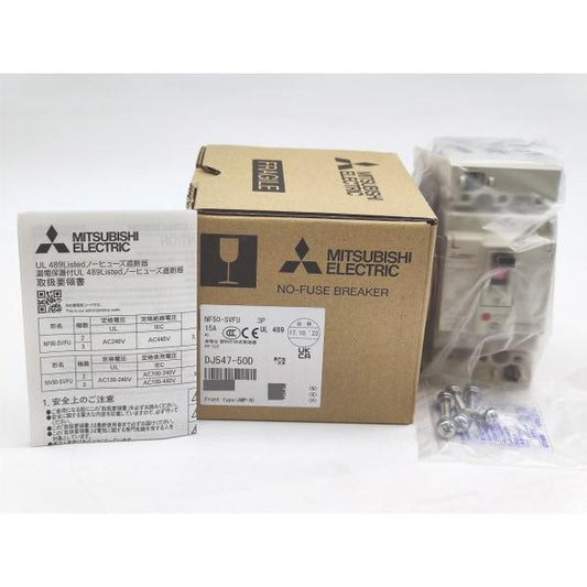 新品 三菱 MITSUBISHI NF50-SVFU 3P 15A AX-1LS その4