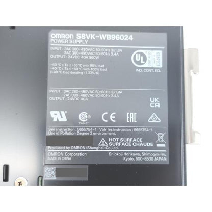 未使用 オムロン OMRON S8VK-WB96024