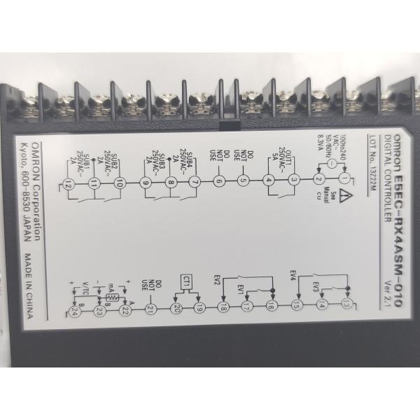 新品 オムロン OMRON E5EC-RX4ASM-010 100to240VAC 50/60Hz Ver.2.1