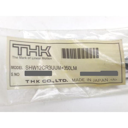 汚れあり 未使用 THK SHW12CR3UUM＋350LM