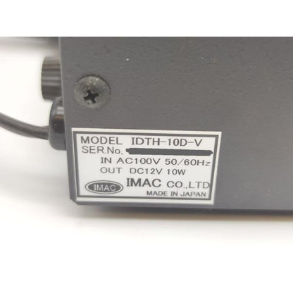 動作確認済み 中古 IMAC IDTH-10D-V AC100V 50/60Hz DC12V 10W