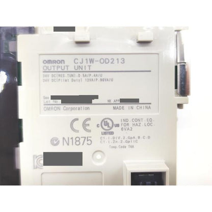 箱開封済み 箱いたみあり 未使用 オムロン OMRON CJ1W-OD213